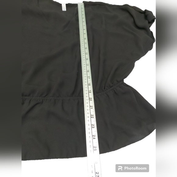 Additional Elle Black Blouse 2x Plus Size Dressy or Casual - Picture 6 of 7